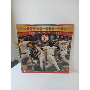 Boston Red Sox 2009 Team Calendar Turner Licensing MLB Baseball Memorabilia